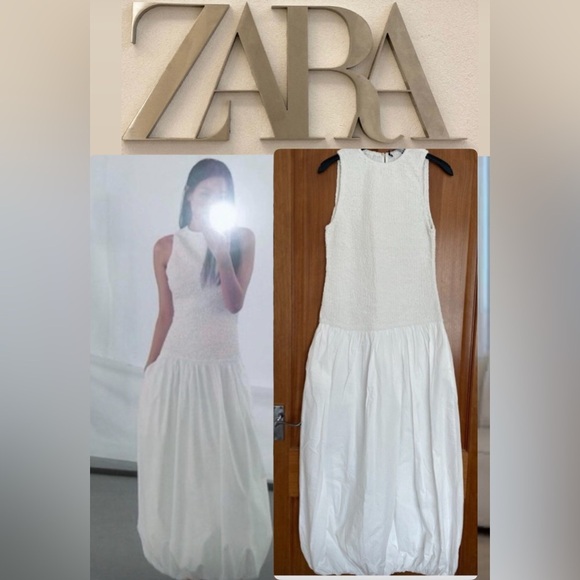 New year sale NWT ZARA POPLIN BALLOON DRESS Size XS
🚨PRICE FIRM NO DISCOUNT - Picture 4 of 8